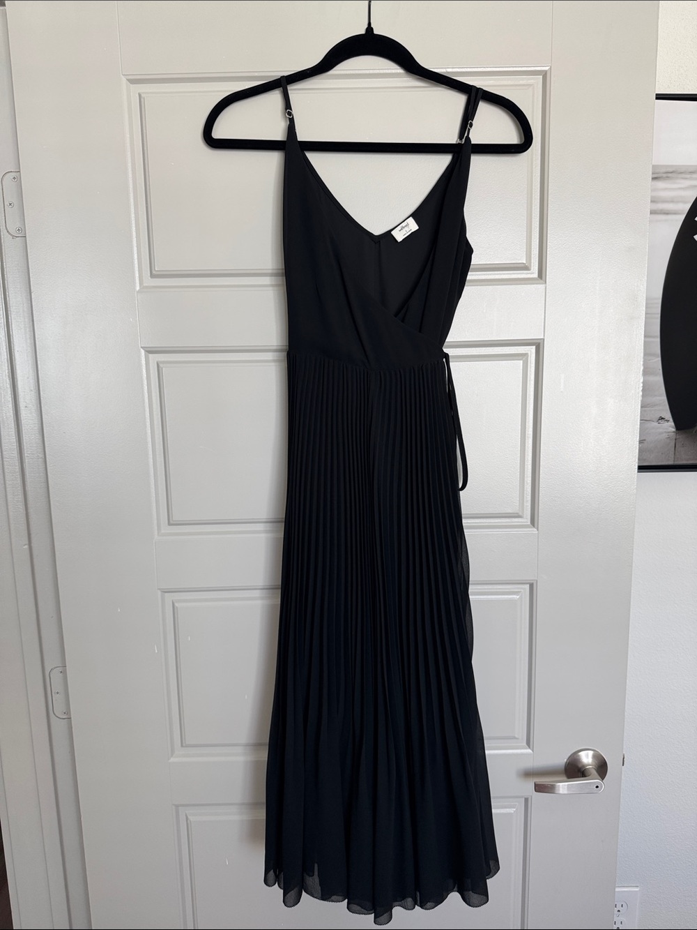 NWOT WILFRED Black Beaune Dress, S